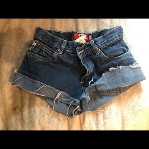 Jean shorts